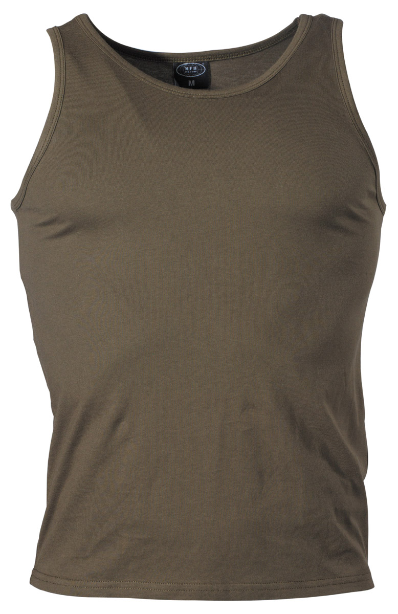 Product image 1 of the product “US Tank-Top, OD green, 170 g/m² ”