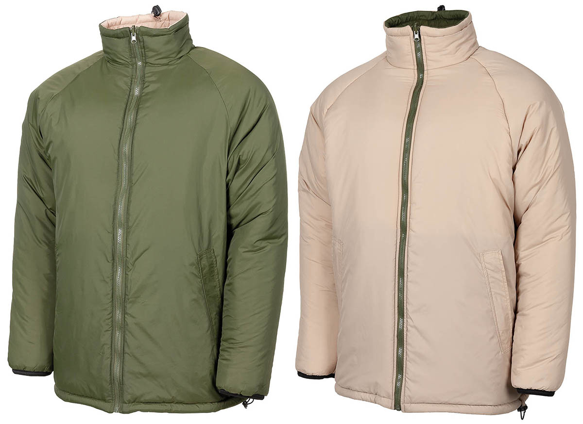 Artikelbild 1 des Artikels “Brit. Thermojacke, wendbar, oliv/khaki “