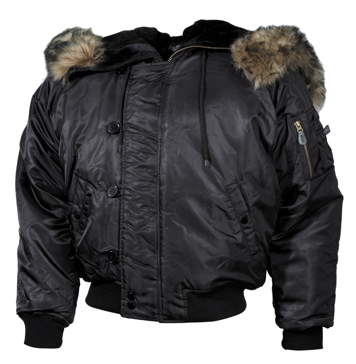 Artikelbild 1 des Artikels “US Polarjacke N2B, schwarz, dick gefüttert “