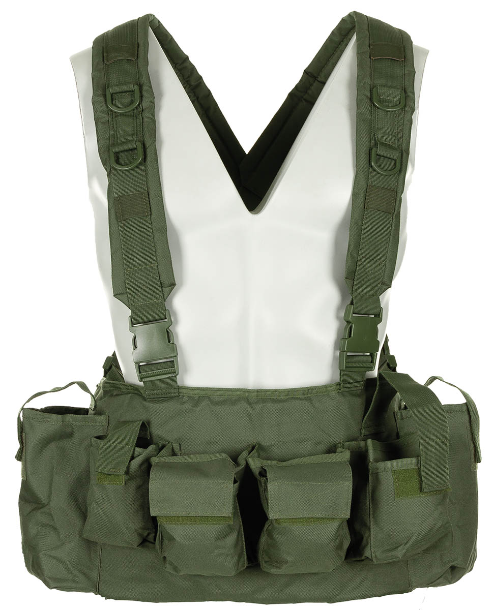 Artikelbild 1 des Artikels “Chest Rig, 9 Taschen, oliv “