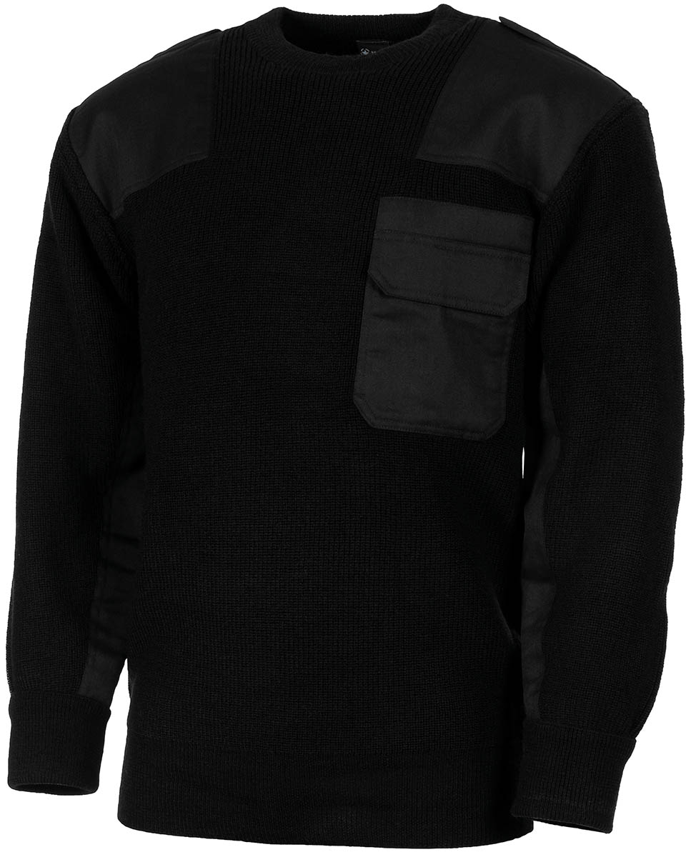 Artikelbild 1 des Artikels “BW Pullover, mit Brusttasche, schwarz “