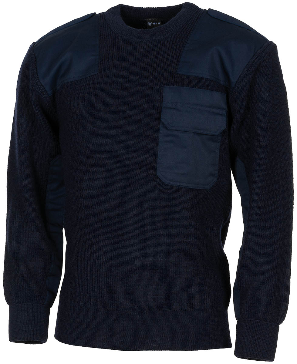 Artikelbild 1 des Artikels “BW Pullover, mit Brusttasche, blau “