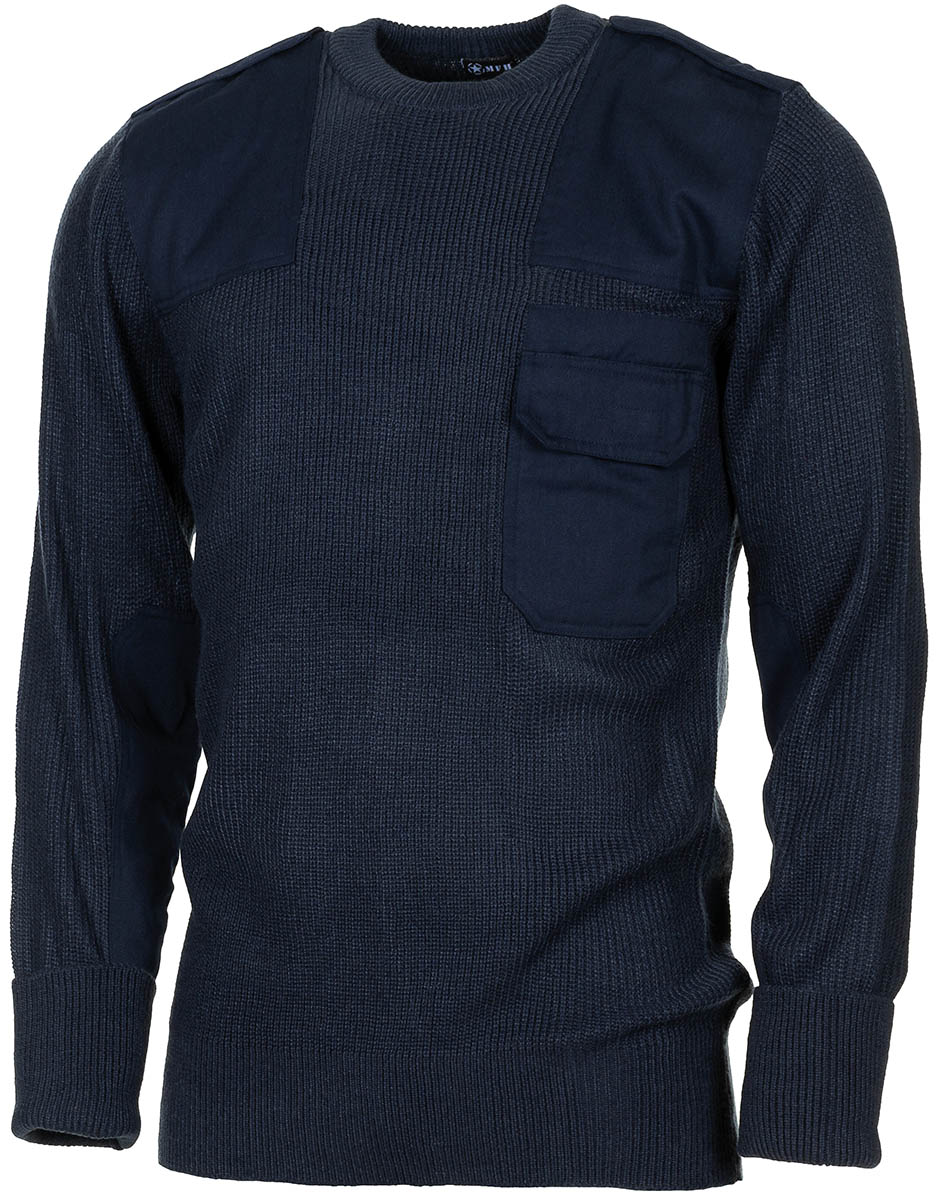 Artikelbild 1 des Artikels “BW Pullover, mit Brusttasche, blau “