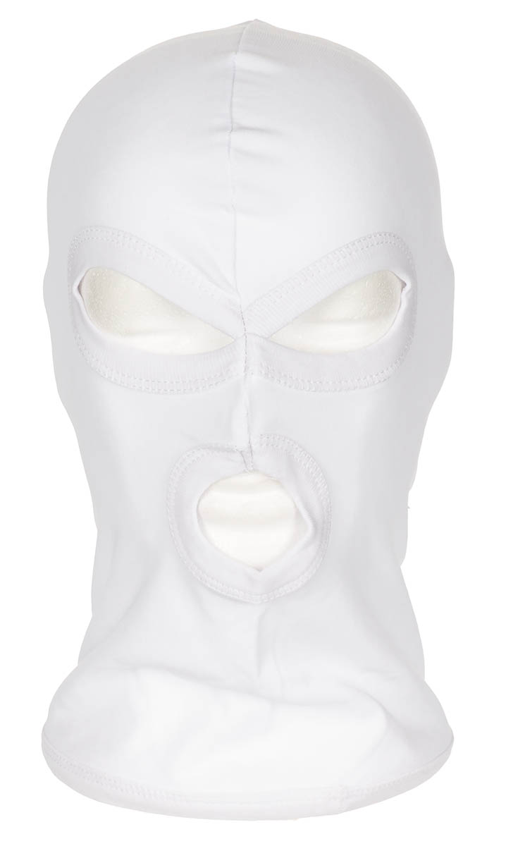Artikelbild 1 des Artikels “Balaclava, 3-Loch, dünn, weiß, 100 % Baumwolle “