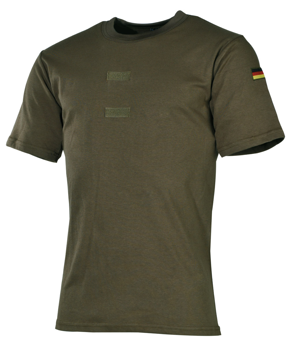 Artikelbild 1 des Artikels “BW Tropenunterhemd, oliv, Klett, Nationalitätsabzeichen “
