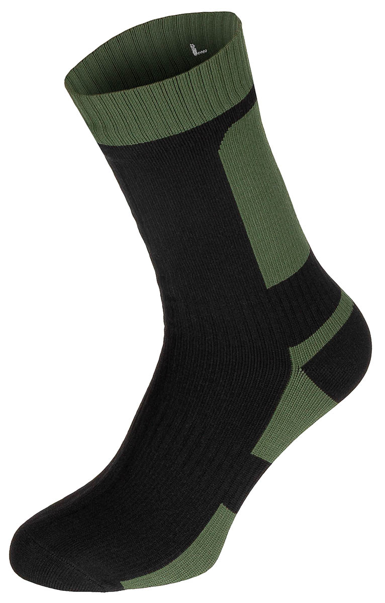 Artikelbild 1 des Artikels “Socken, kurz, wasserdicht, oliv/schwarz “
