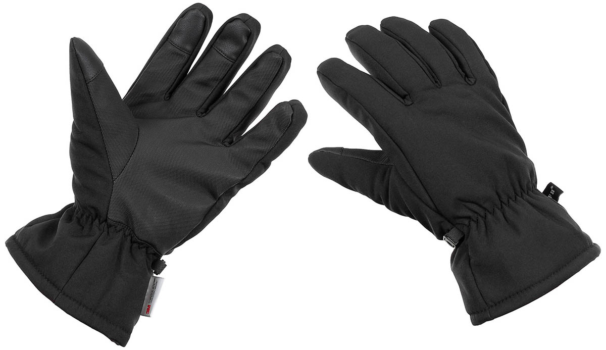 Artikelbild 1 des Artikels “Fingerhandschuhe, Softshell, schwarz, 3M™ Thinsulate™ “