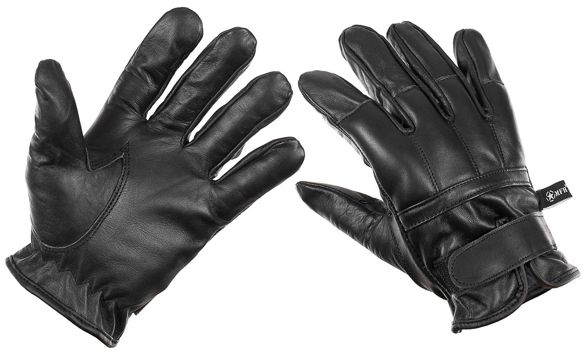 Artikelbild 1 des Artikels “Lederhandschuhe, schwarz, mit Quarzsandfüllung “