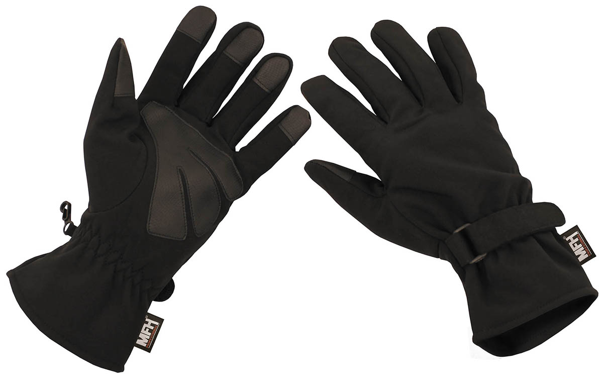 Artikelbild 1 des Artikels “Fingerhandschuhe, Softshell, schwarz “