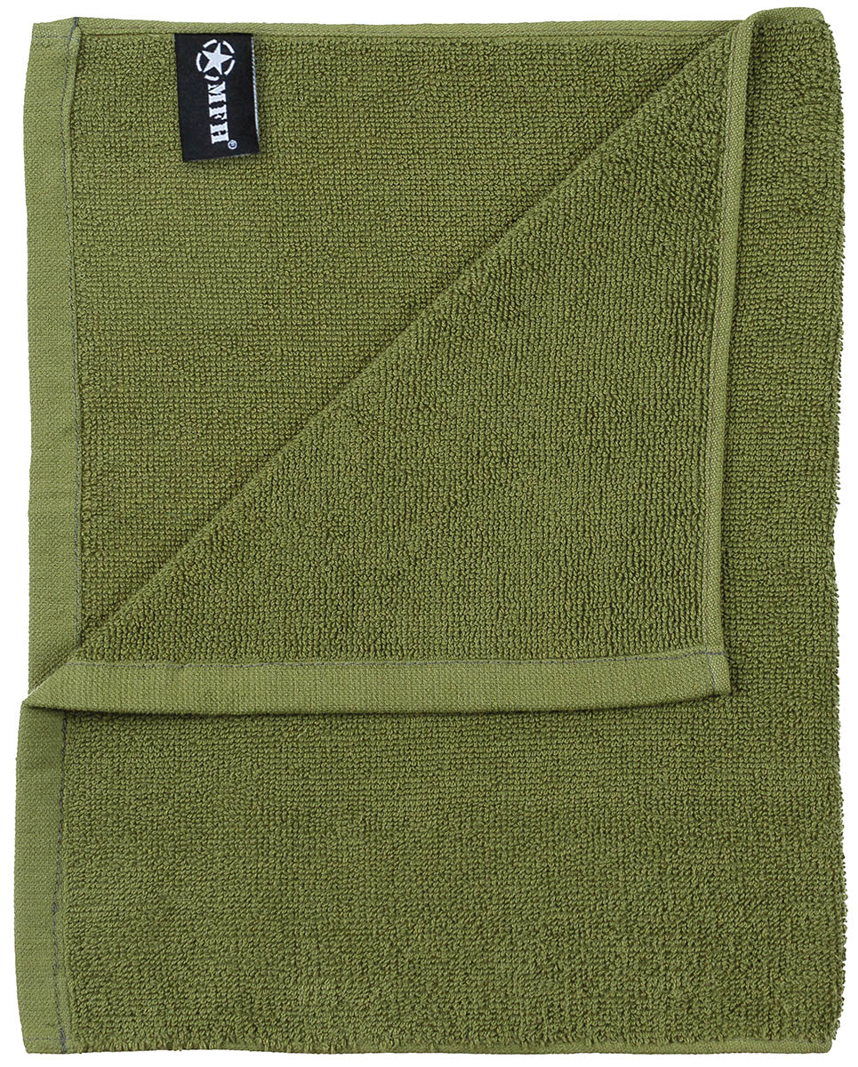 Artikelbild 1 des Artikels “Handtuch, Frottee, oliv, ca. 50 x 30 cm “