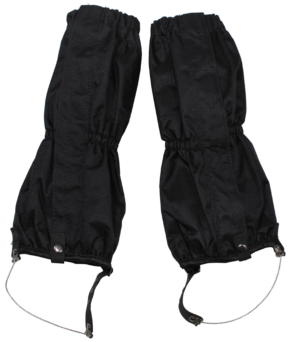 Artikelbild 1 des Artikels “Nässeschutzgamaschen, schwarz, mit Reißverschluss, Stahldraht “