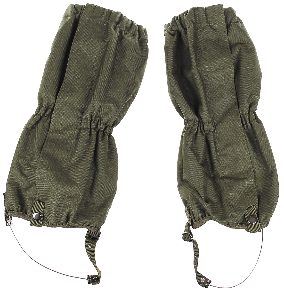 Artikelbild 1 des Artikels “Nässeschutzgamaschen, oliv, mit Reißverschluss, Stahldraht “
