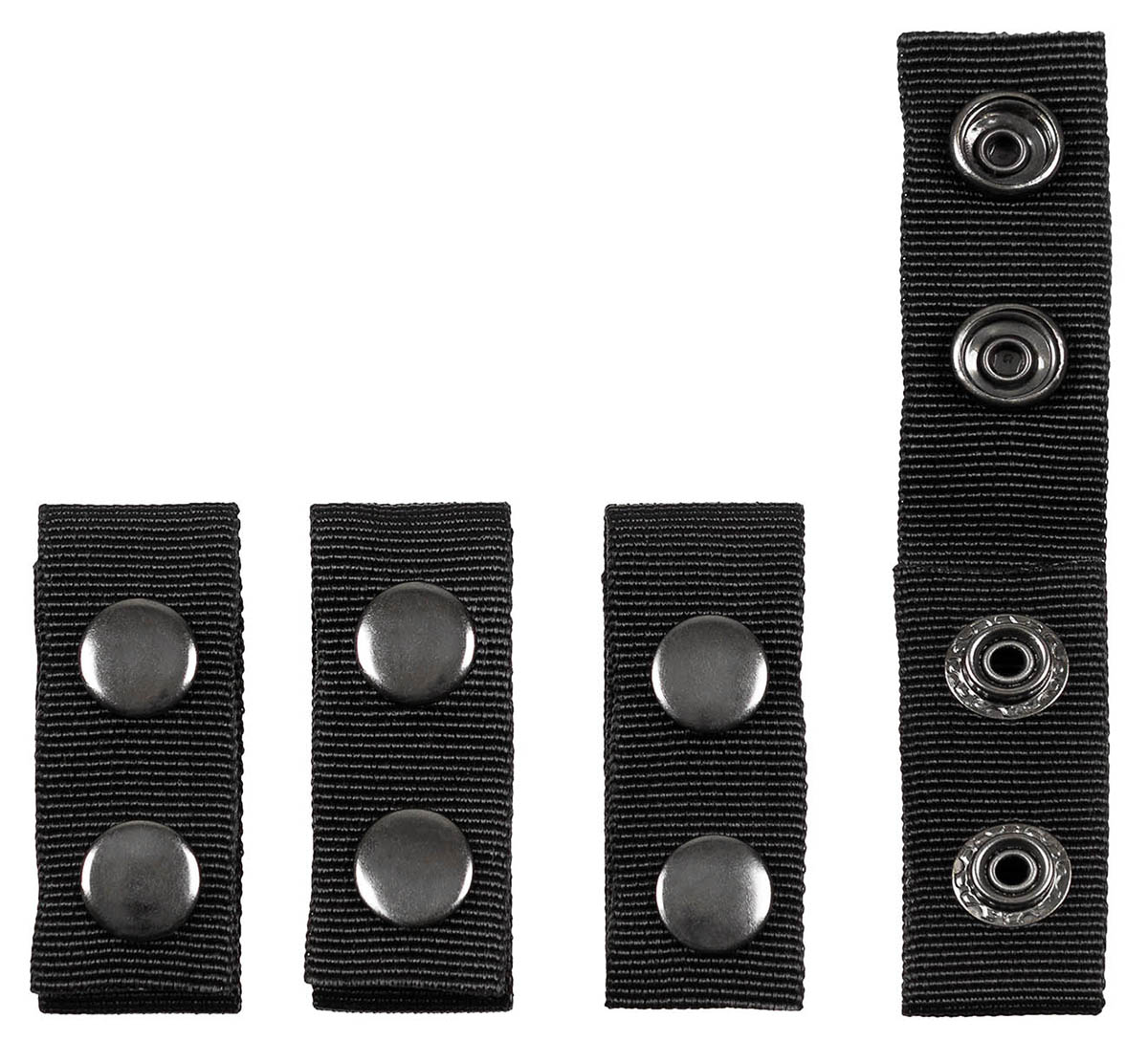 Artikelbild 1 des Artikels “Gürtelhalter, Nylon, 4 Stk., schwarz, mit 2 Druckknöpfen “