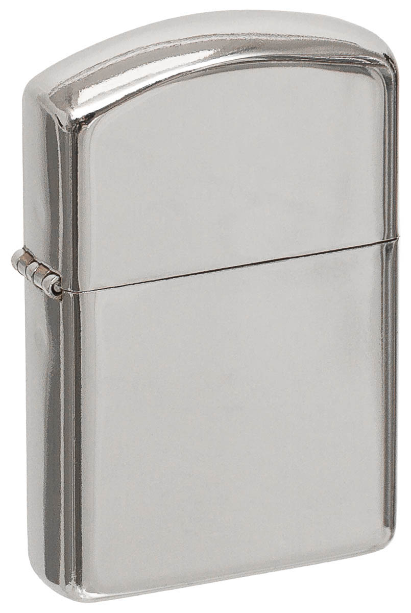 Artikelbild 1 des Artikels “Benzin-Sturmfeuerzeug, chrom poliert, unbefüllt “