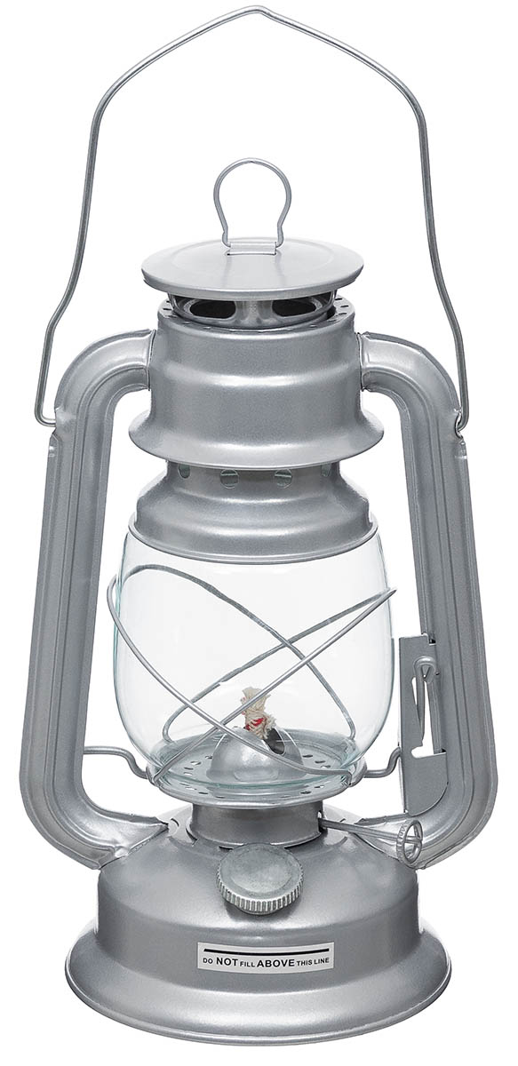 Image 1 de l'article Lampe à petrole, peinture zinc 