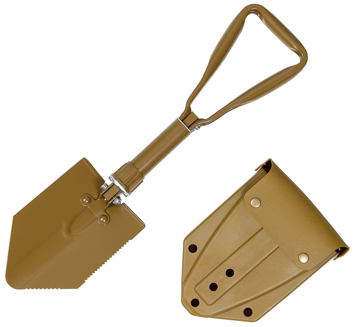 Artikelbild 1 des Artikels “BW Klappspaten, 3-teilig, coyote tan “