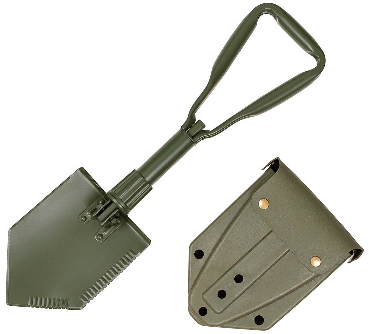 Artikelbild 1 des Artikels “US Klappspaten, 3-teilig, oliv, extra stabil “