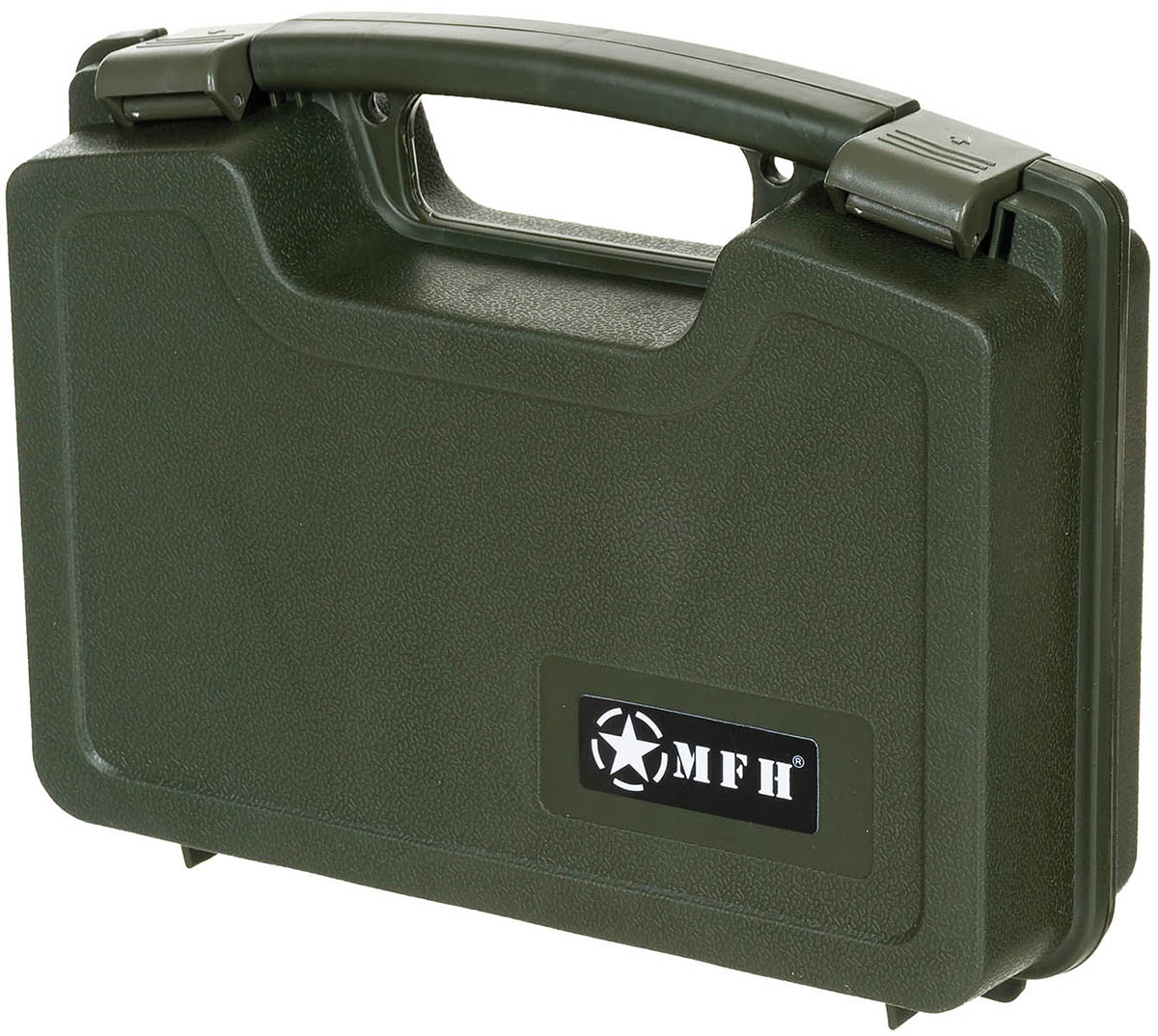 Artikelbild 1 des Artikels “Pistolen-Koffer, Kunststoff, klein, abschließbar, oliv “