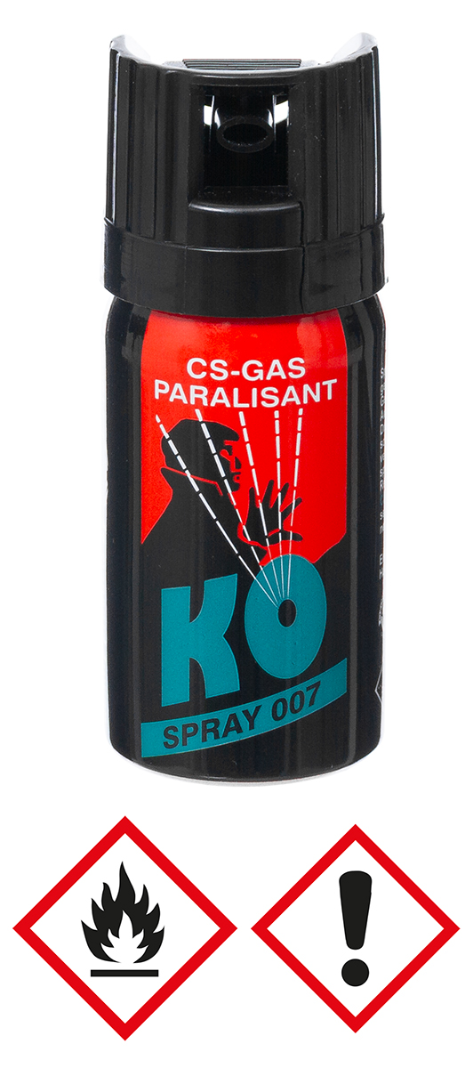 Product image 1 of the product “CS Defence Gas, spray bottle, 40 ml, (SALE ONLY IN EU) ”