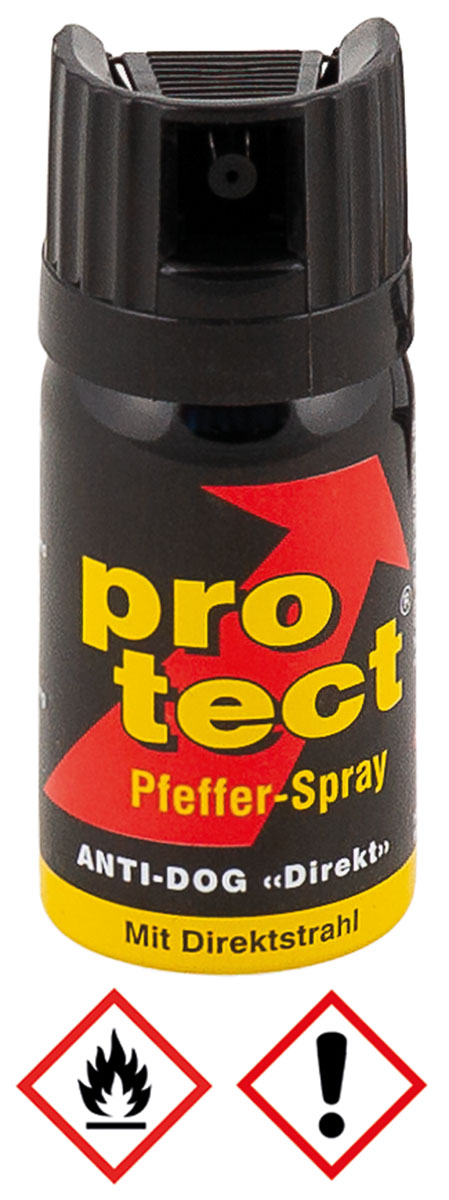Artikelbild 1 des Artikels “Pfeffer-Spray, Direktstr.,40ml Sprühfl. (VERKAUF NUR IN EU) “