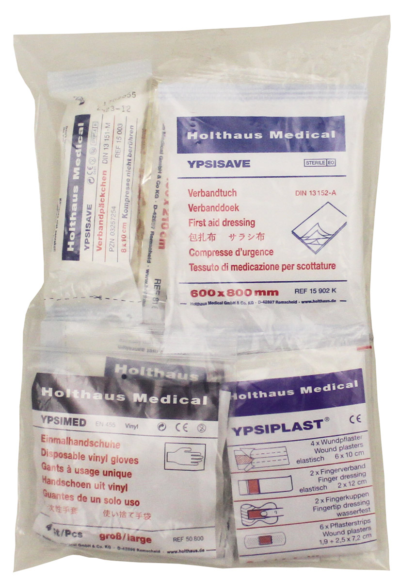 Artikelbild 1 des Artikels “Erste-Hilfe-Füllsortiment, HOLTHAUS, 27-teilig, DIN 13167 “