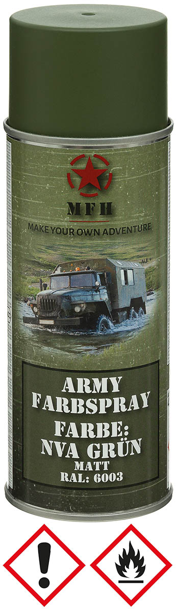 Artikelbild 1 des Artikels “Army Farbspray, NVA GRÜN, matt, 400 ml “
