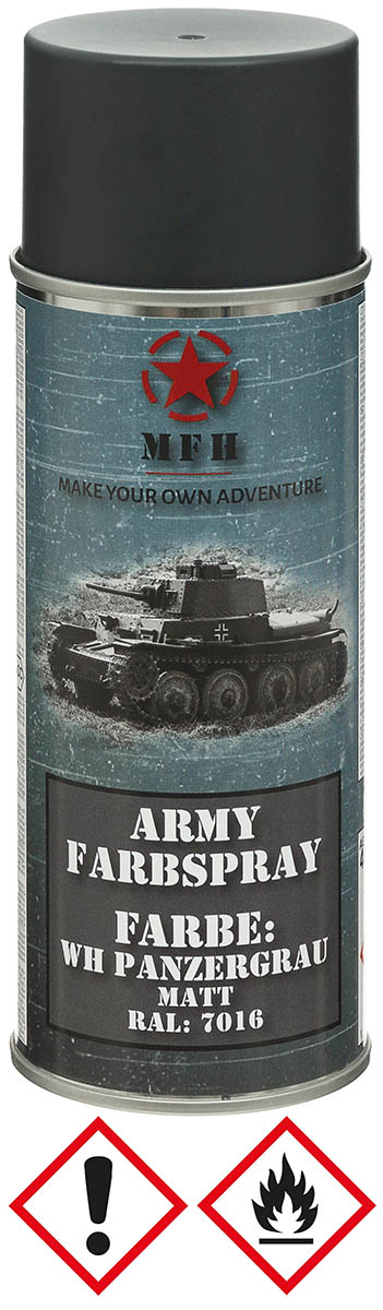 Artikelbild 1 des Artikels “Army Farbspray, WH PANZERGRAU, matt, 400 ml “