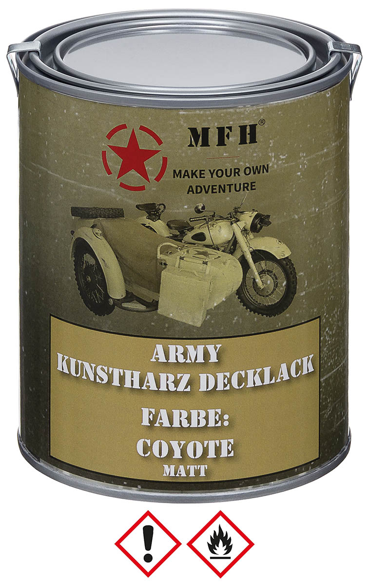 Artikelbild 1 des Artikels “Army Lack, COYOTE, matt, Dose, 1 l “