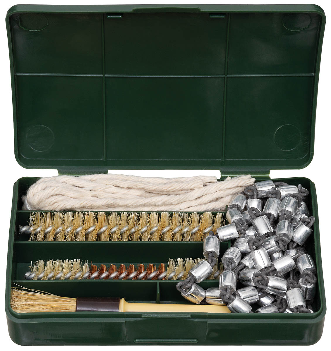 Image 1 de l'article necessaire de nettoyage, avec chaine, brosses, mèche 