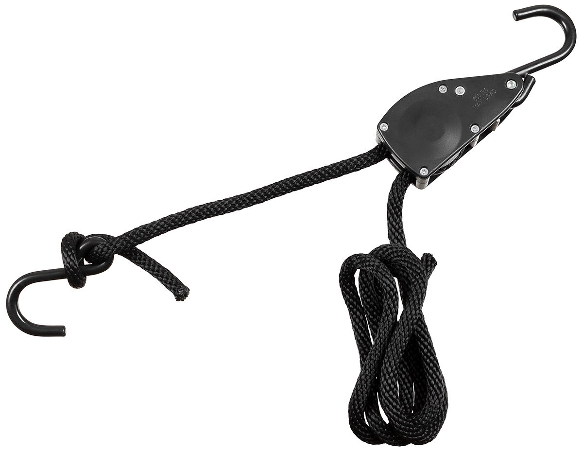 Artikelbild 1 des Artikels “Spannseil, 11 mm, 2 Meter, mit Ratschensicherung, schwarz “