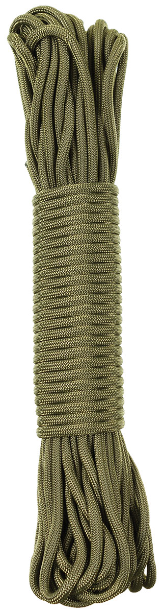 Image 1 de l'article corde de parachute, olive, 100 FT, nylon 