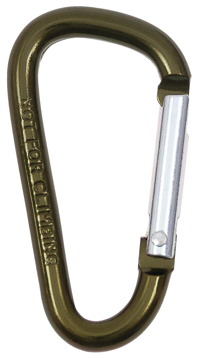 Artikelbild 1 des Artikels “Karabinerhaken, D 5 mm x 5 cm, oliv “