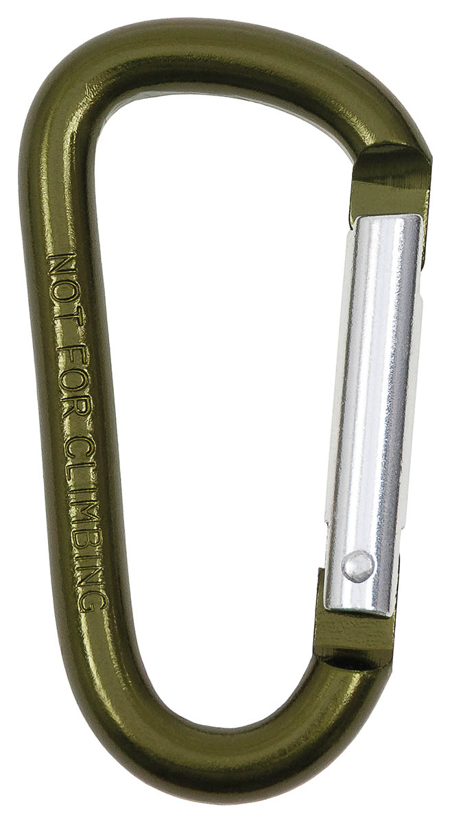 Artikelbild 1 des Artikels “Karabinerhaken, D 8 mm x 7,5 cm, oliv “