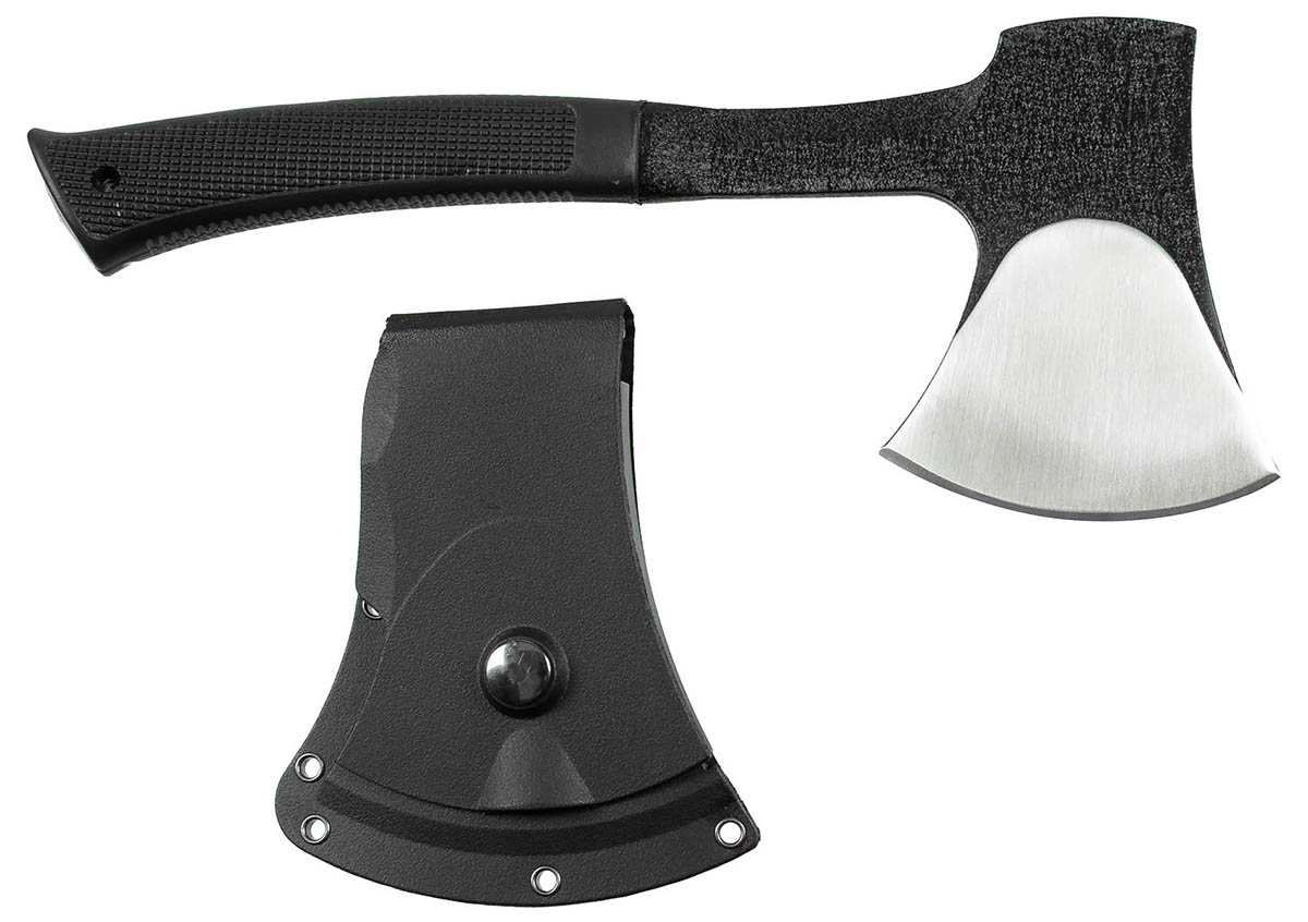 Artikelbild 1 des Artikels “Beil aus Guss-Stahl, mit Gummigriff “