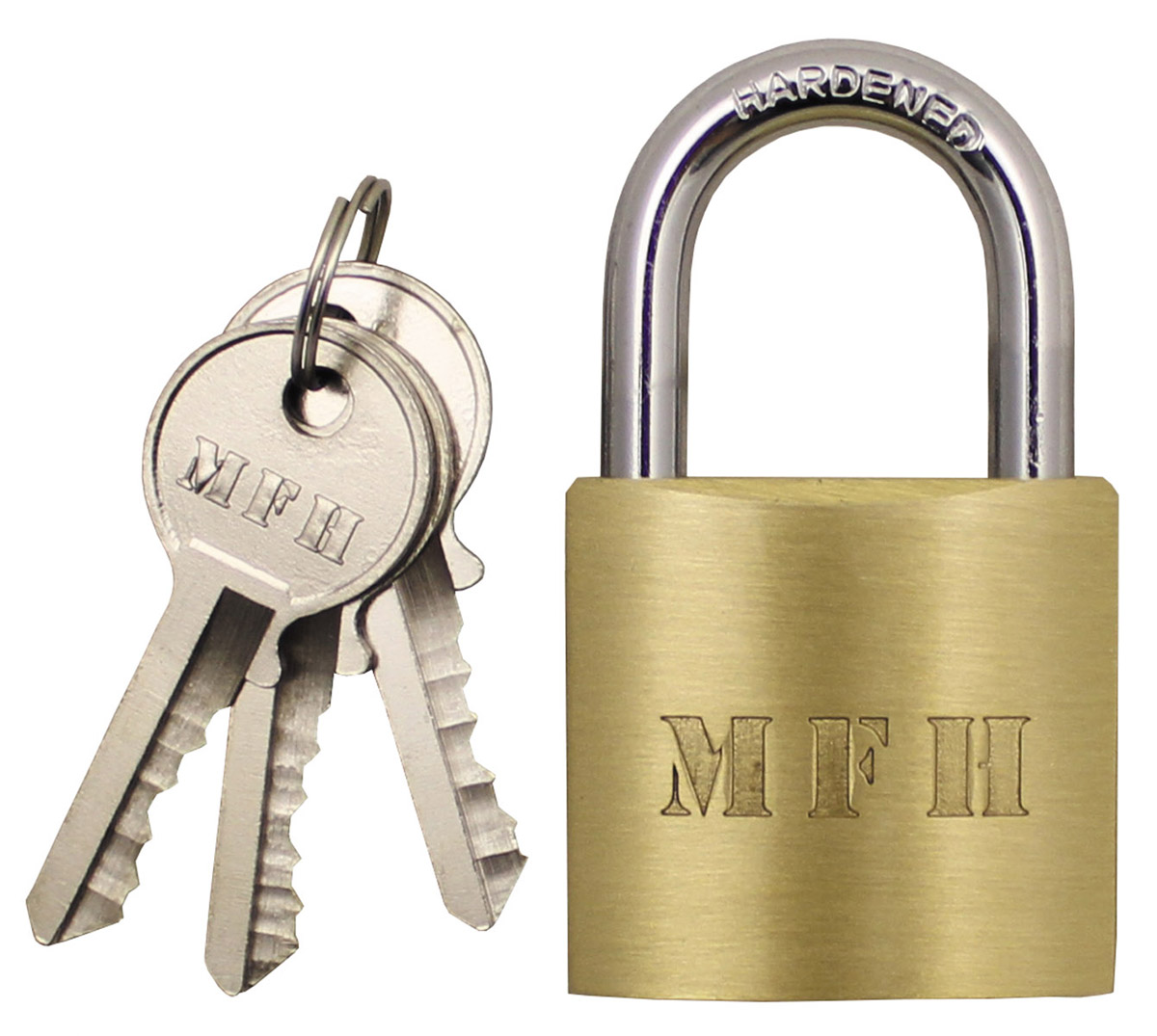 Artikelbild 1 des Artikels “Vorhängeschloss, Metall, mit 3 Schlüssel, ca. 4,5 x 2,5 cm “