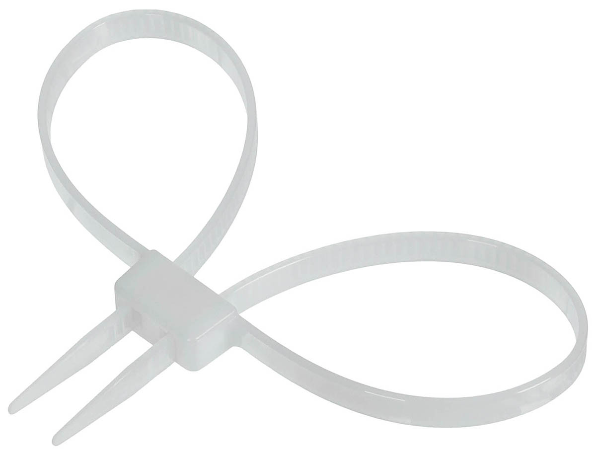 Artikelbild 1 des Artikels “Kunststoffhandschellen, 10 St./Pack, 70 x 1,2 cm, weiß “