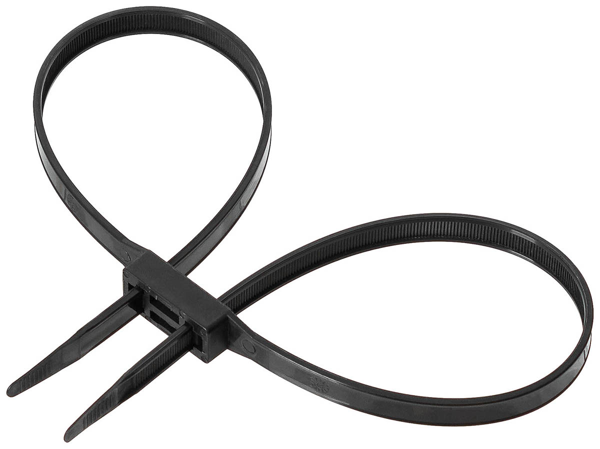 Artikelbild 1 des Artikels “Kunststoffhandschellen, 10 St./P., 89 x 1,3cm, schwarz “