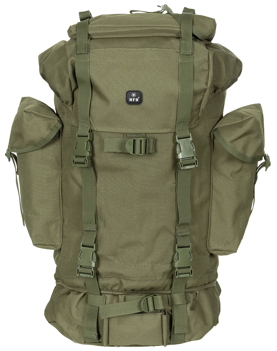 Artikelbild 1 des Artikels “BW Kampfrucksack, 65 l, Alu-Aussteifung, oliv “