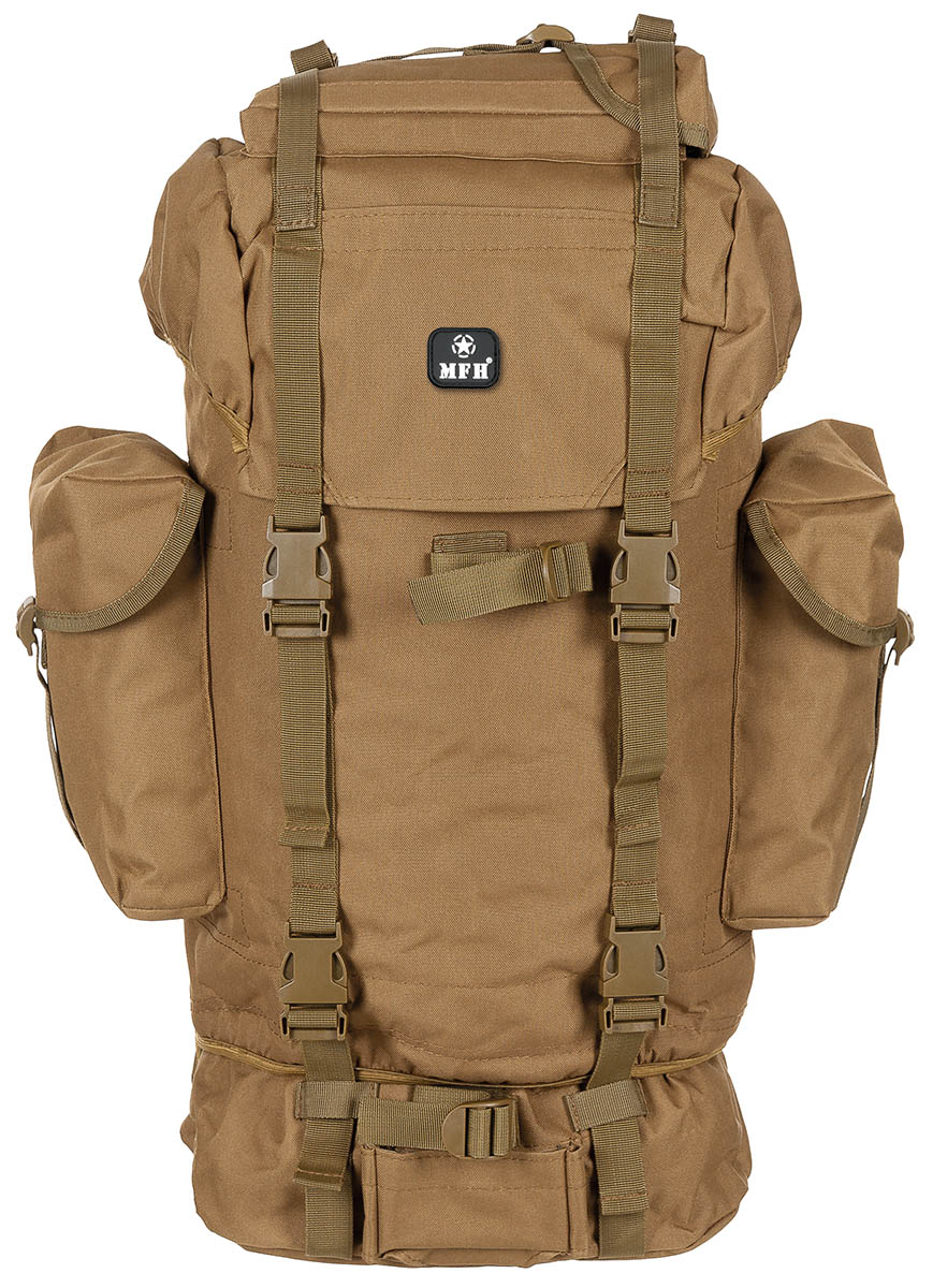Artikelbild 1 des Artikels “BW Kampfrucksack, 65 l, Alu-Aussteifung, coyote tan “