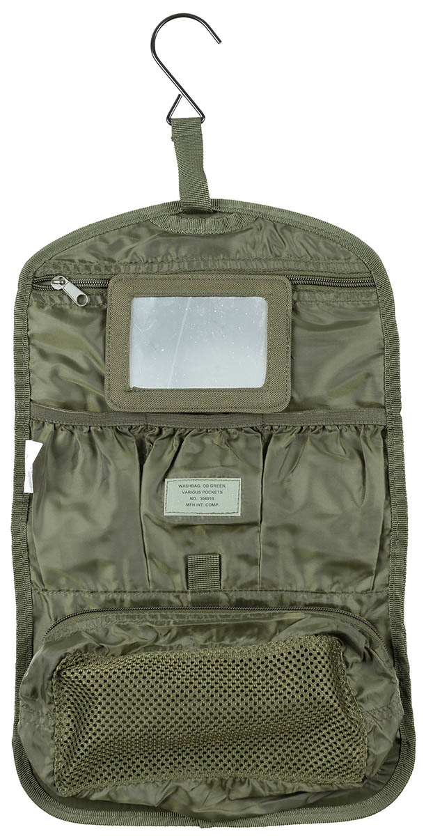 Artikelbild 1 des Artikels “Brit. Waschzeugtasche, rollbar, oliv “