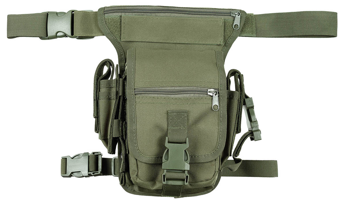 Artikelbild 1 des Artikels “Hip Bag, oliv, Bein- und Gürtelbefestigung “