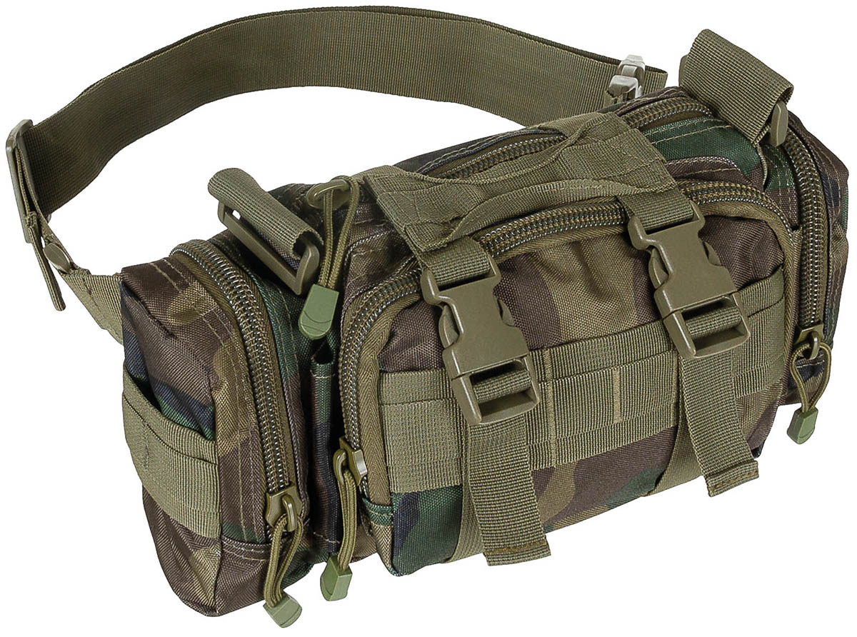 Image 1 de l'article Sac banane et besace, woodland 