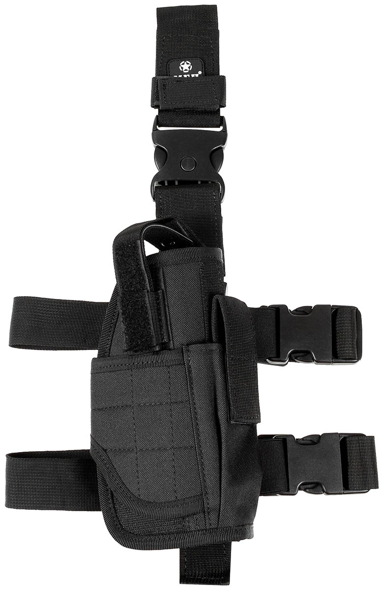 Artikelbild 1 des Artikels “Pistolenbeinholster, schwarz, verstellbar, rechts “