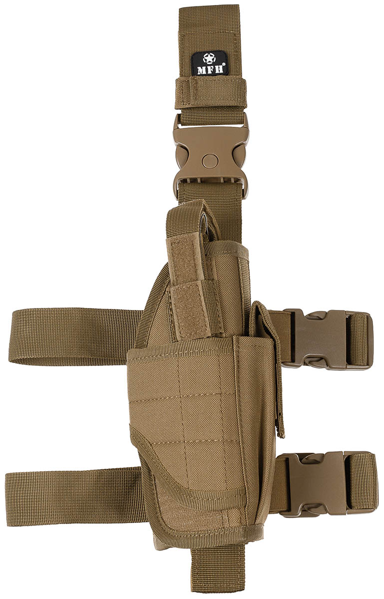 Artikelbild 1 des Artikels “Pistolenbeinholster, coyote, verstellbar, rechts “