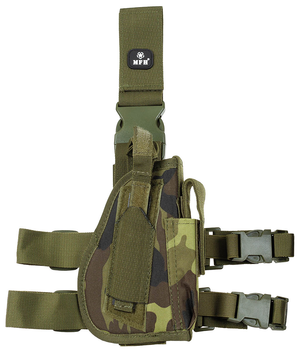 Artikelbild 1 des Artikels “Pistolenbeinholster, rechts, M 95 CZ tarn “