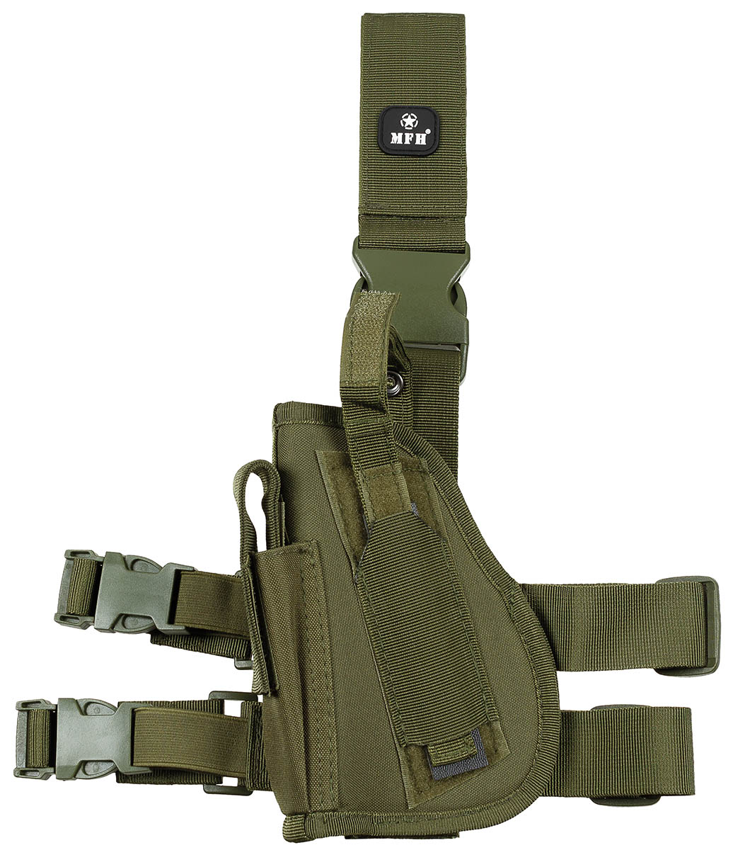 Artikelbild 1 des Artikels “Pistolenbeinholster, links, oliv “