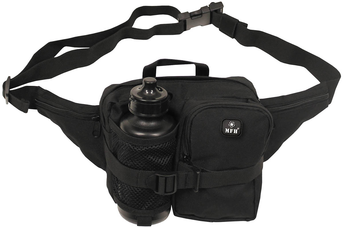 Artikelbild 1 des Artikels “Hüfttasche mit Trinkflasche, schwarz “