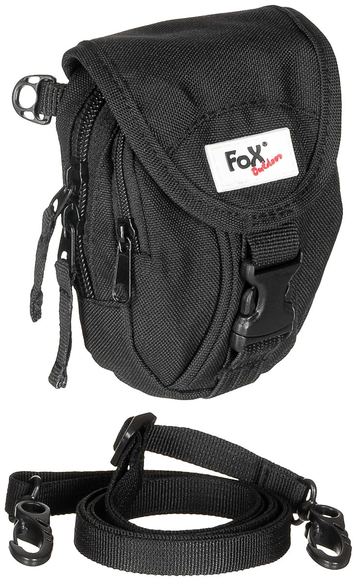 Image 1 de l'article Sacoche appareil photo, petit, noir, env. 11,25 x 7,5 x 3 cm 