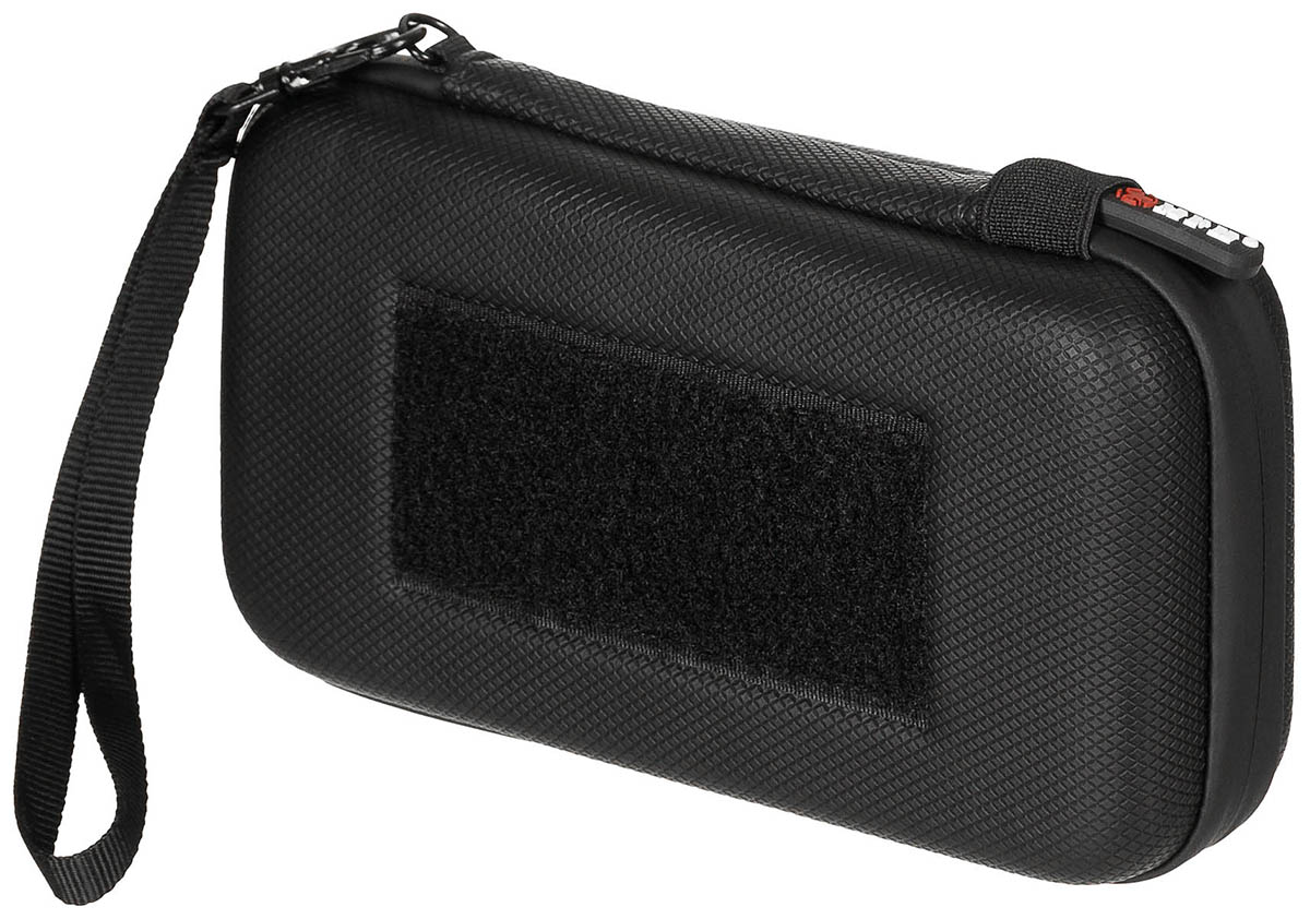 Image 1 de l'article Étui rigide, petit, avec passants auto-agrippants, noir 