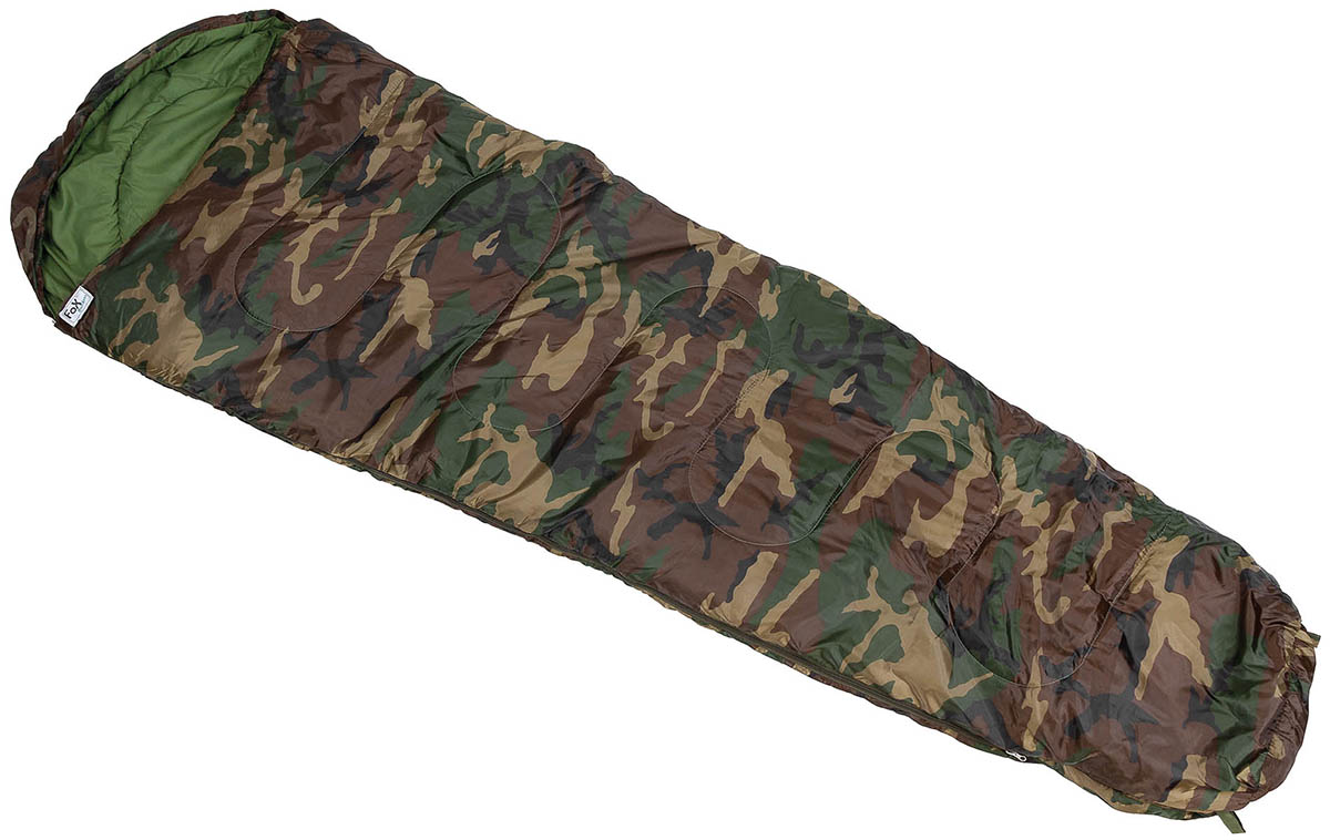 Artikelbild 1 des Artikels “Mumienschlafsack, woodland, 2-lagige Füllung “